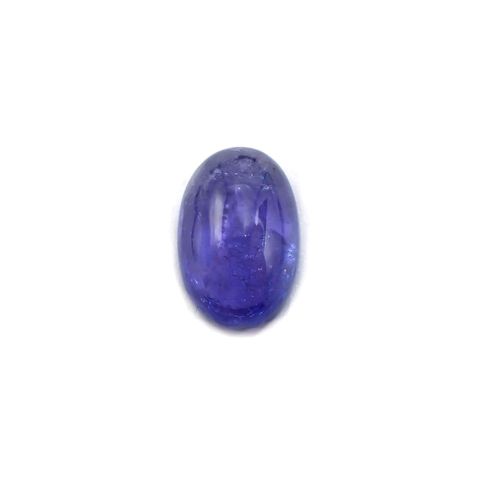タンザナイト(宝石名タンザナイト)タンザニア産 識別済 9.06ct / 15.3x10.1mm前後 [231124272]