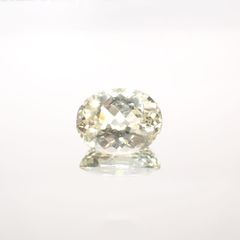 イエローユークレース(宝石名イエロー・ユークレース)ブラジル産 12.494ct ソ付(彩珠)[220918079]16.7x13.1mm前後