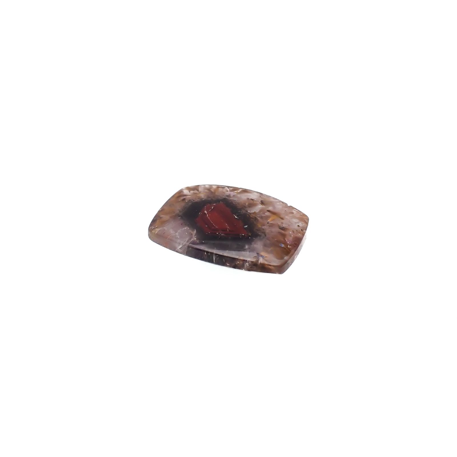 レッドパッションアメジスト（ゲーサイトインアメジスト） ブラジル産 7.85ct[230421508]16.3x11.5mm前後