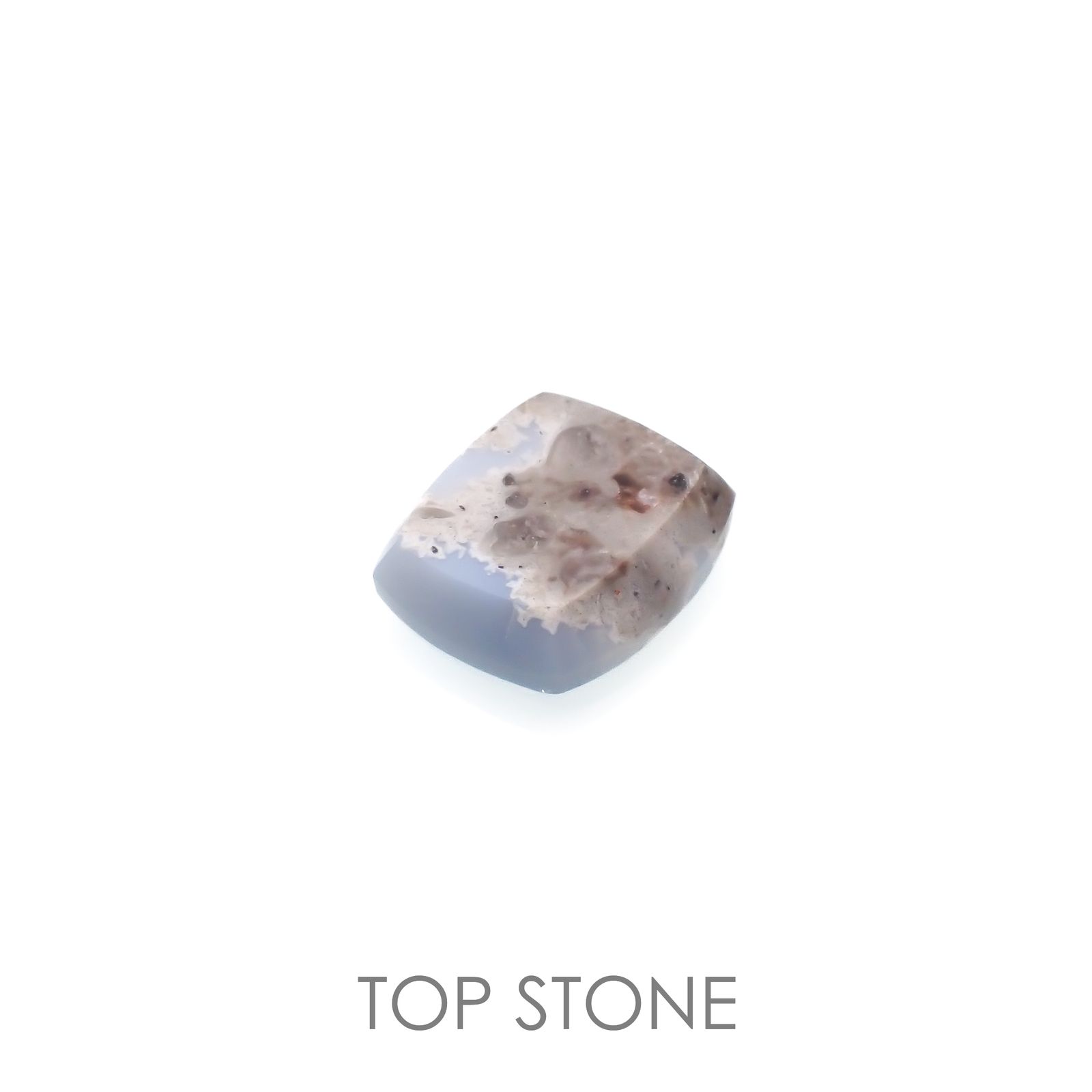 マトリックスブルーオパール アメリカ・オレゴン州産 2.89ct[220917808]10.8x9.4mm前後