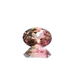 バイカラートルマリン ブラジル産 0.83ct[230220402]6.9x4.9mm前後
