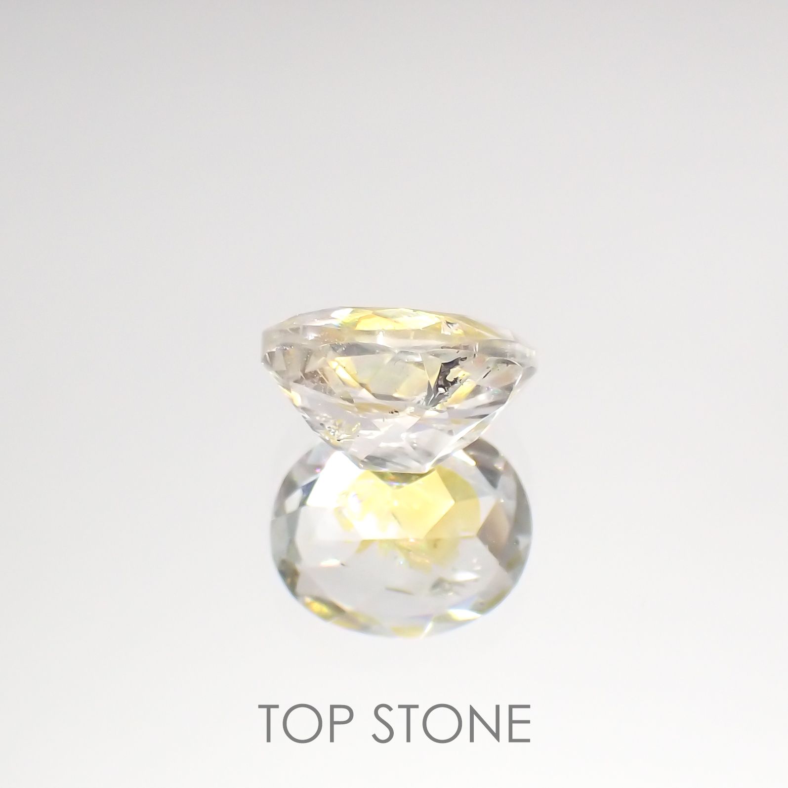 オーロラクォーツ ブラジル・ミナスジェライス産 1.85ct[220114382]8.7x7.2mm前後