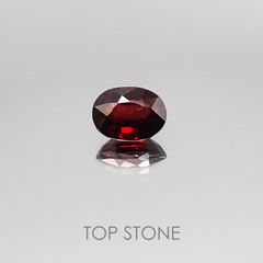 スペサルティンアルマンディンガーネット(宝石名スペサルティン アルマンディン・ガーネット) マダガスカル産 2.12ct 識別済[20073695]8.4×6.4mm前後