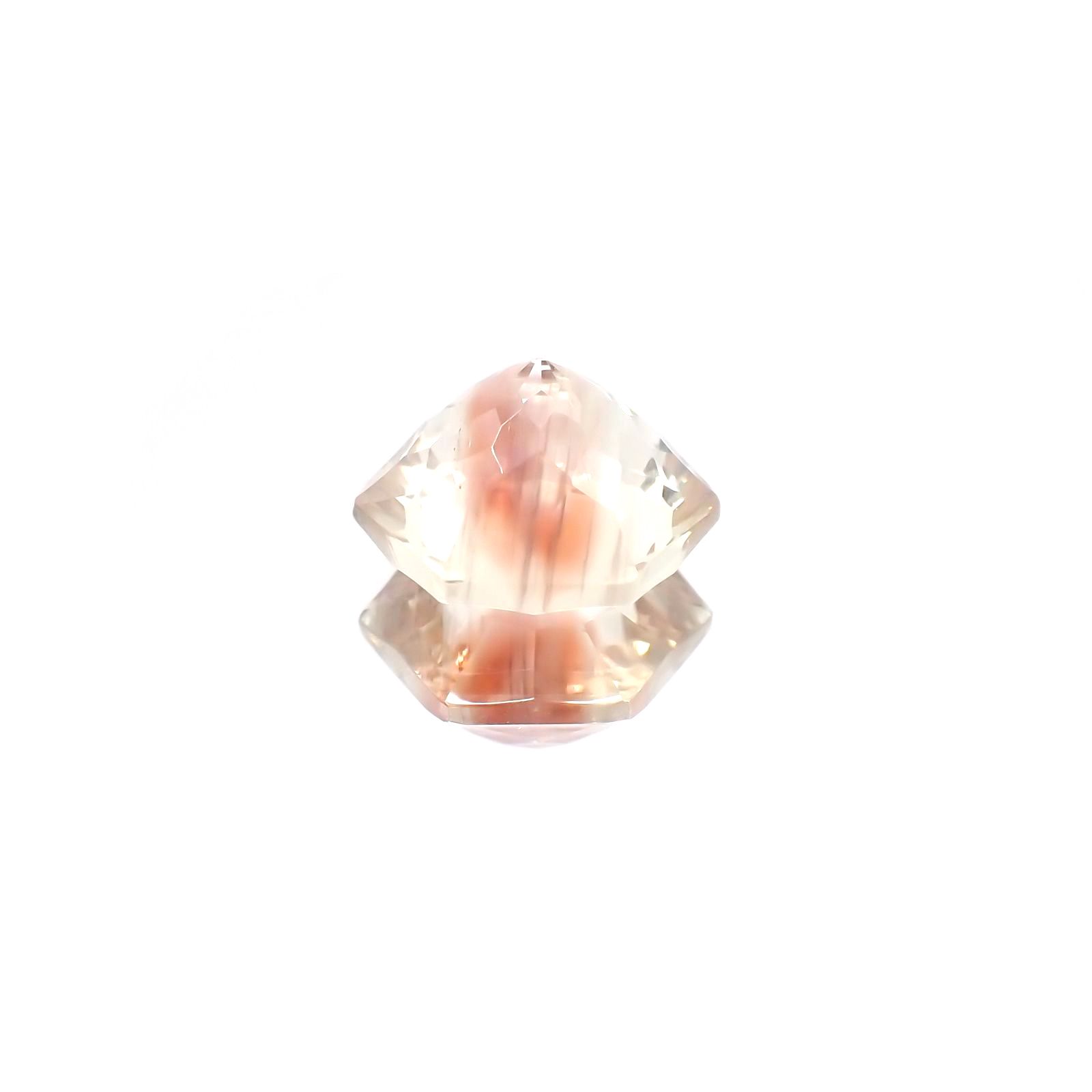 オレゴンサンストーン(宝石名ラブラドライト・サンストーン) アメリカ・オレゴン州産 2.961ct ソ付(彩珠)[210410426]9.1×9mm前後