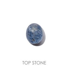 ラズライトインクォーツ(宝石名ラズライト イン クォーツ)アフガニスタン産 1.78ct 識別済[220918121]7.8x6.3mm前後
