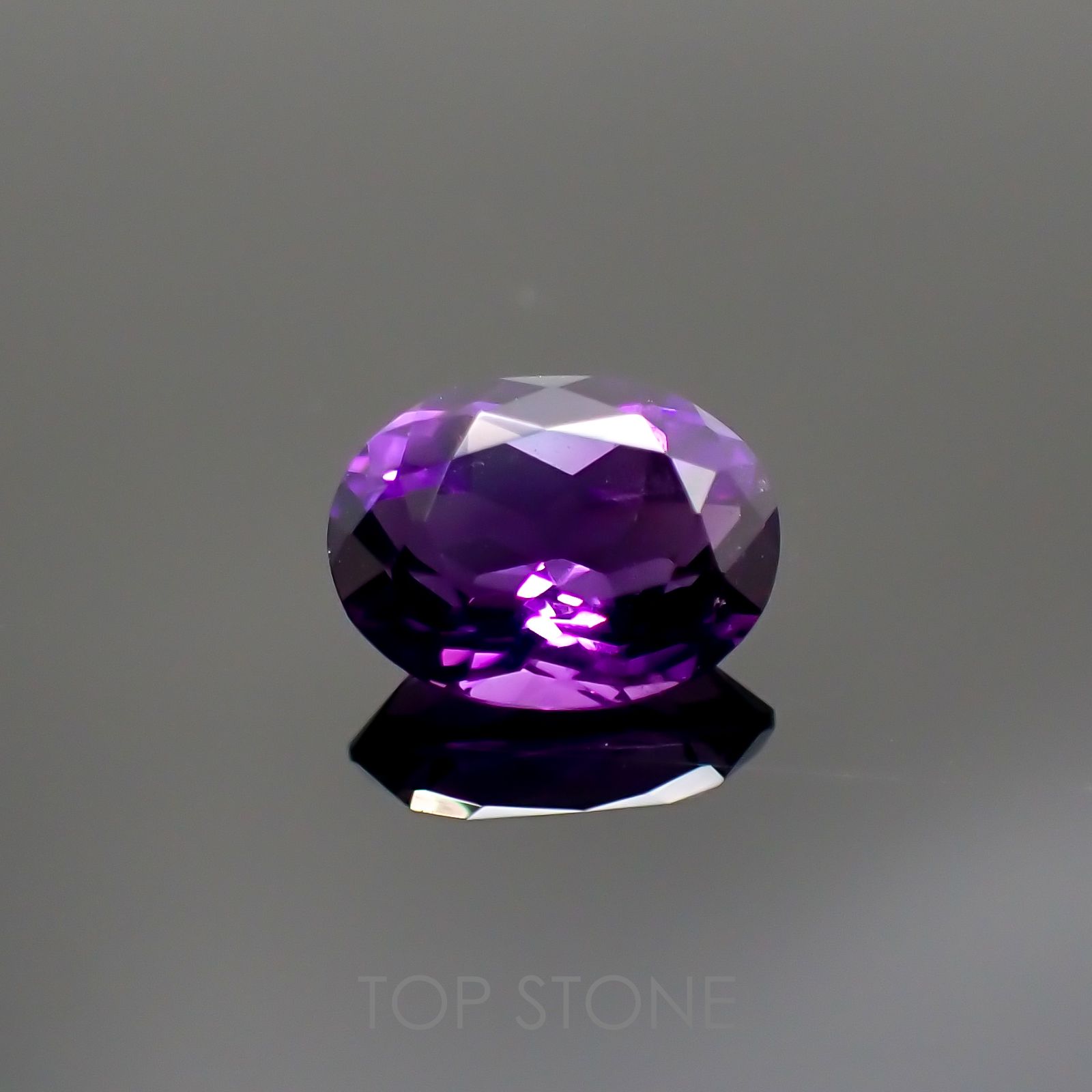 カラーシフトアメジスト(宝石名アメシスト)ブラジル/ウルグアイ産 1.21ct 識別済[220113979]8.2x6.2mm前後