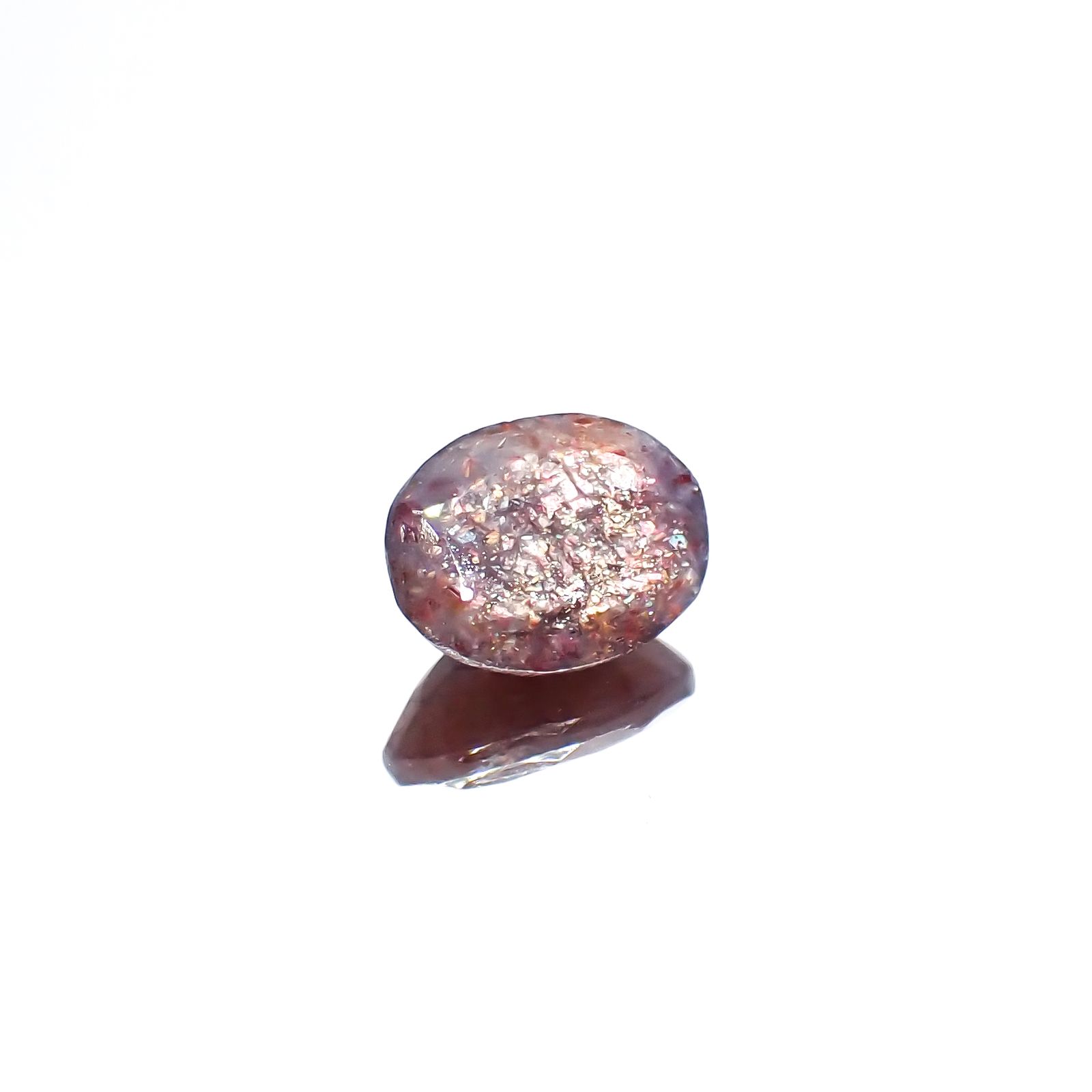 ブラッドショットアイオライト インド産 2.45ct[240125370]10.3x7.8mm前後