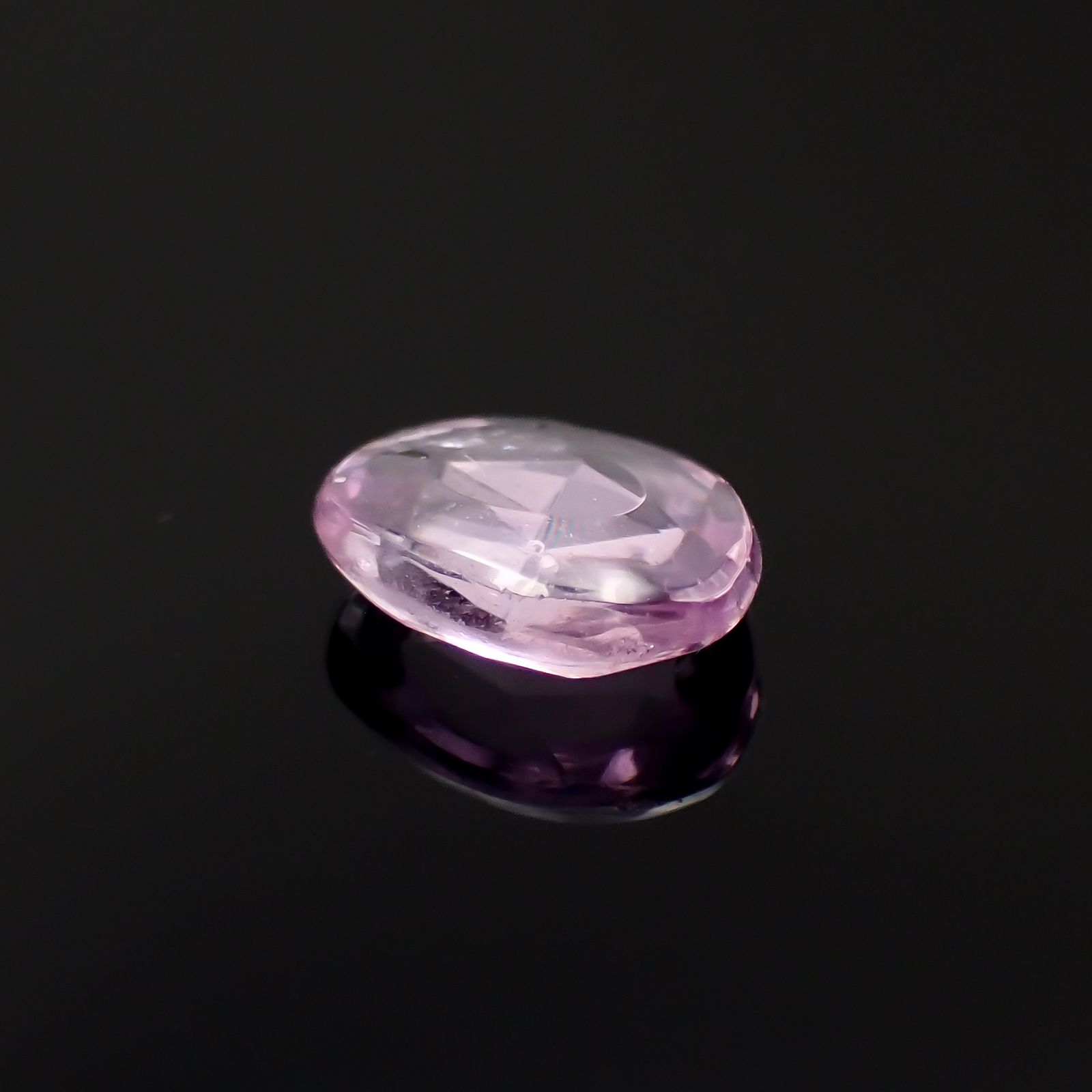 ◇ローズカット◇パープルピンクサファイア マダガスカル産 1.23ct[230722668]7.7x6.3mm前後