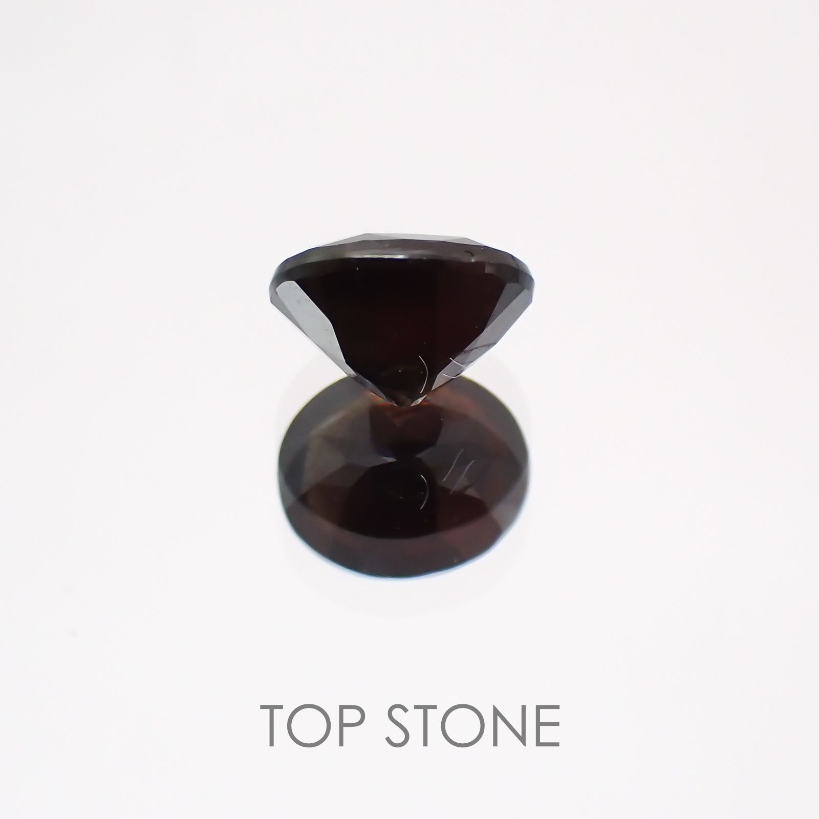 ゴールドシーンサファイア(宝石名シーン・サファイア) ケニア産 0.64ct 識別済[20129276]5.4×4.5mm前後