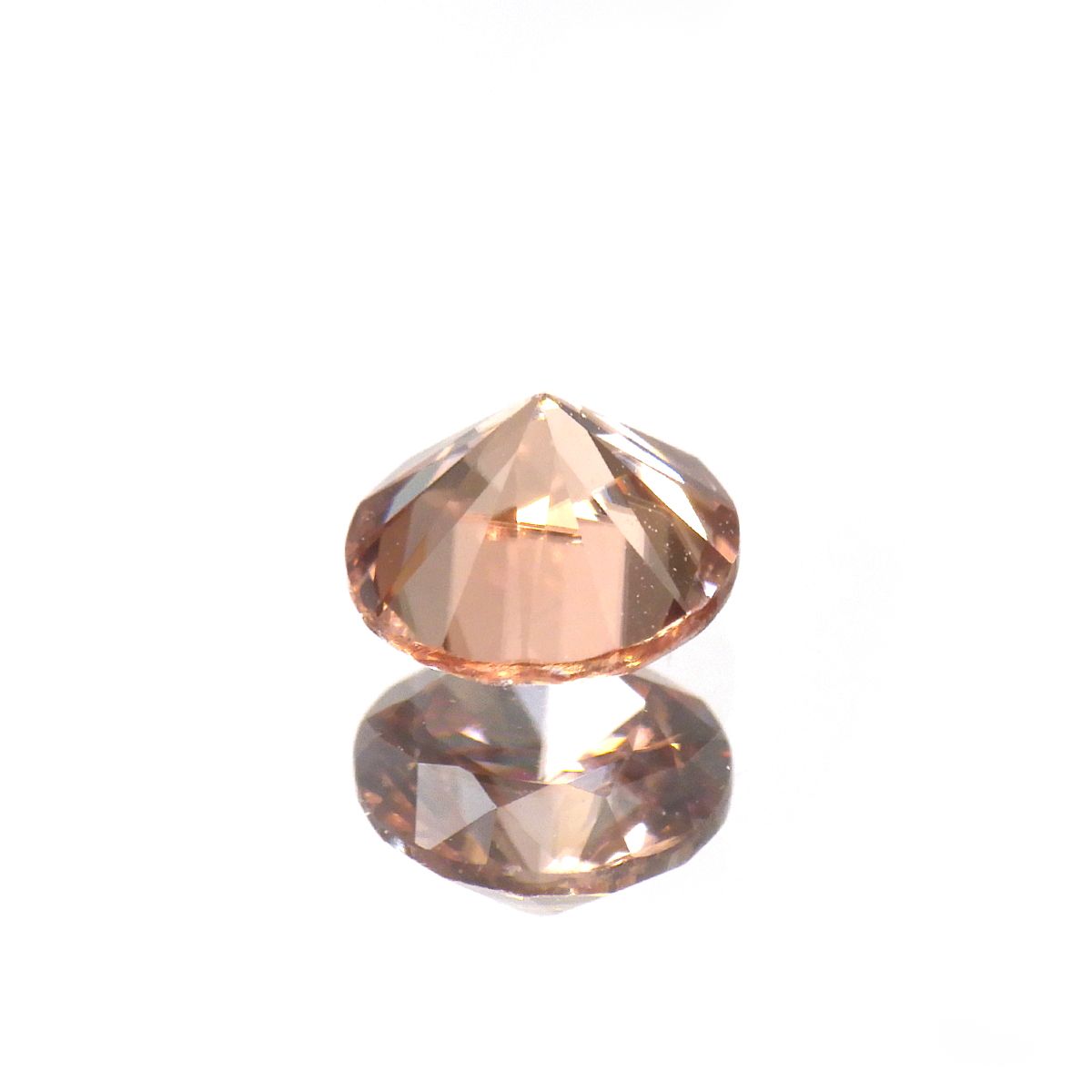 ライトピンクジルコン(宝石名ジルコン)スリランカ/カンボジア産 0.75ct 識別済[220716987]5.1x5mm前後
