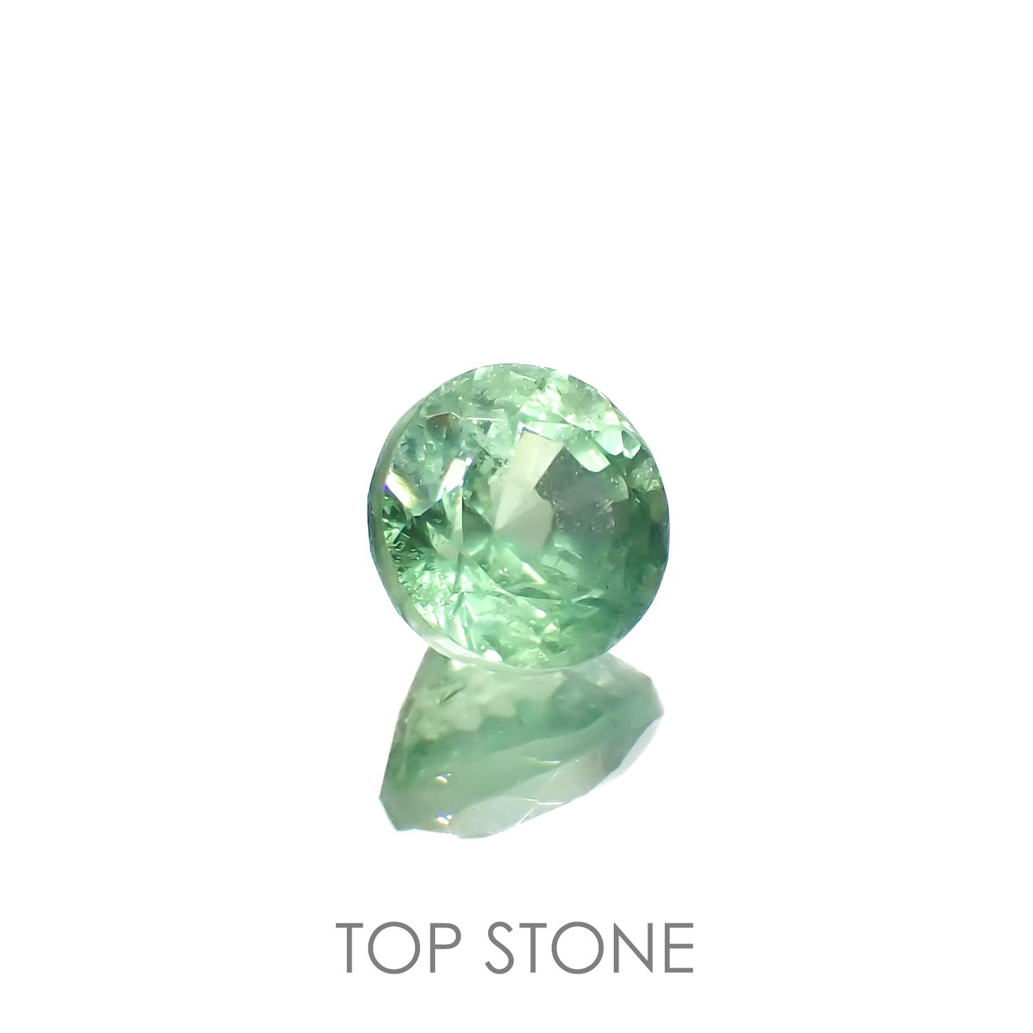 グリーンカイヤナイト タンザニア産 1.32ct[230220569]6.1x6.1mm前後