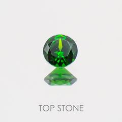 デマントイドガーネット(宝石名デマントイド・ガーネット)ロシア産 0.132ct ソ付(彩珠)[220717100]3x3mm前後
