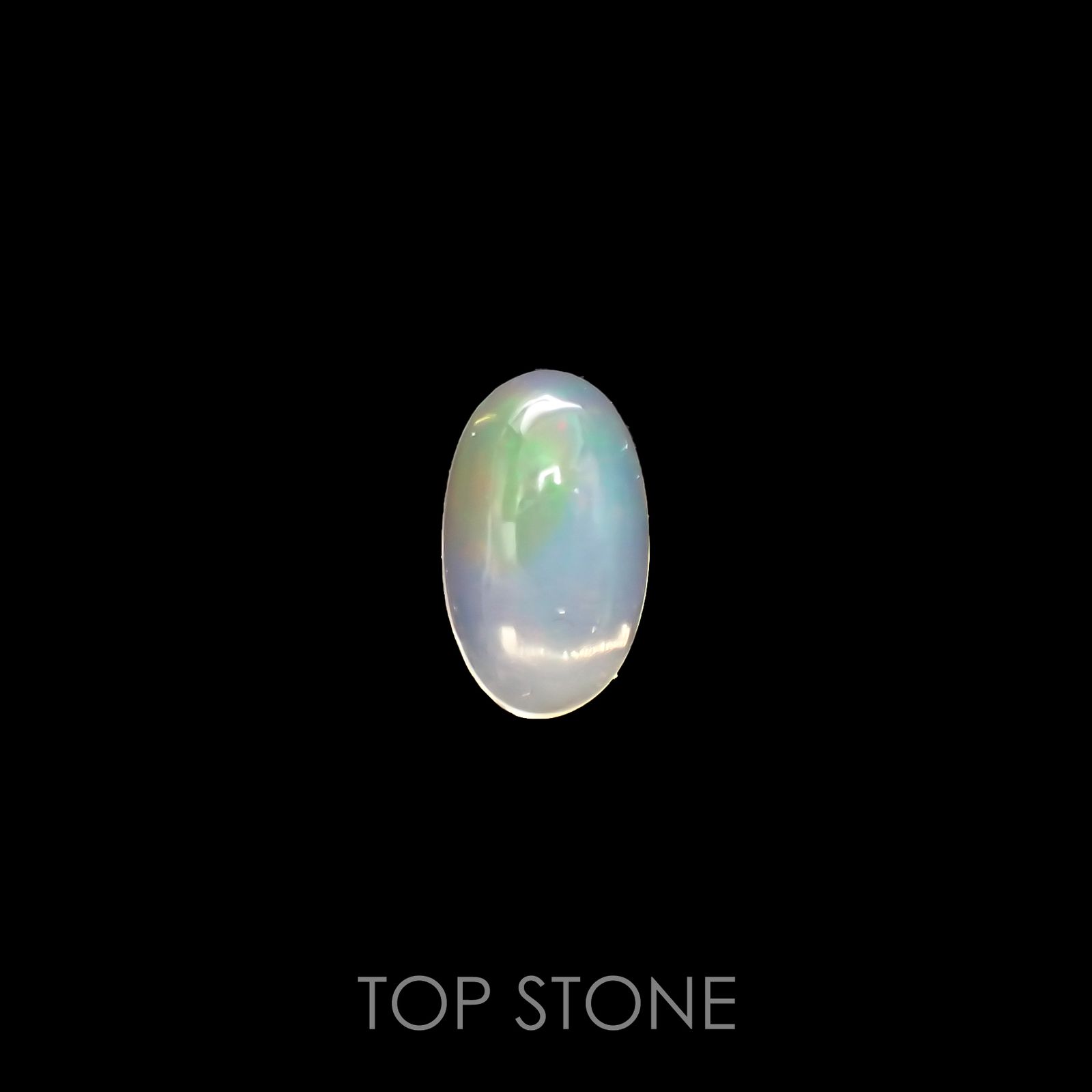 メキシコオパール(宝石名オパール) メキシコ産 2.218ct ソ付(彩珠)[210712137]10.8×6.3mm前後