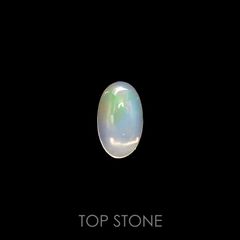 メキシコオパール(宝石名オパール) メキシコ産 2.218ct ソ付(彩珠)[210712137]10.8×6.3mm前後