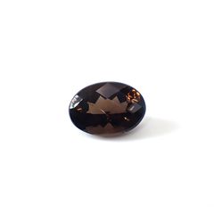 ◇チェッカーカット◇スモーキークォーツ ブラジル産 5.82ct / 14x10mm前後 [251031251]