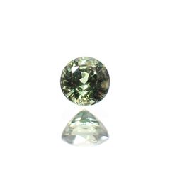 グリーンクリソベリル(宝石名クリソベリル)スリランカ/マダガスカル産 識別済 0.26ct / 3.4x3.4mm前後 [220114481]