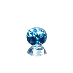 ラタナキリブルージルコン カンボジア産 1.39ct[240728494]6.1x5.6mm前後