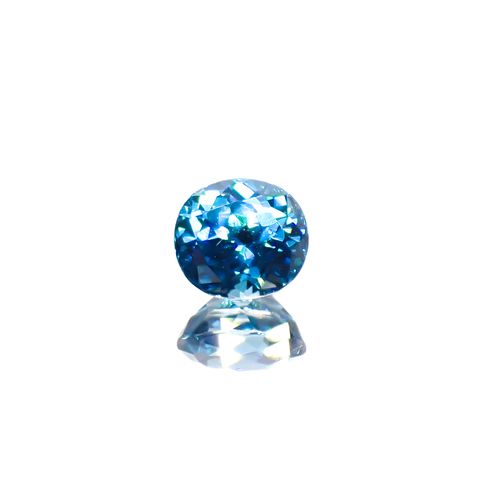 ラタナキリブルージルコン カンボジア産 1.39ct[240728494]6.1x5.6mm前後