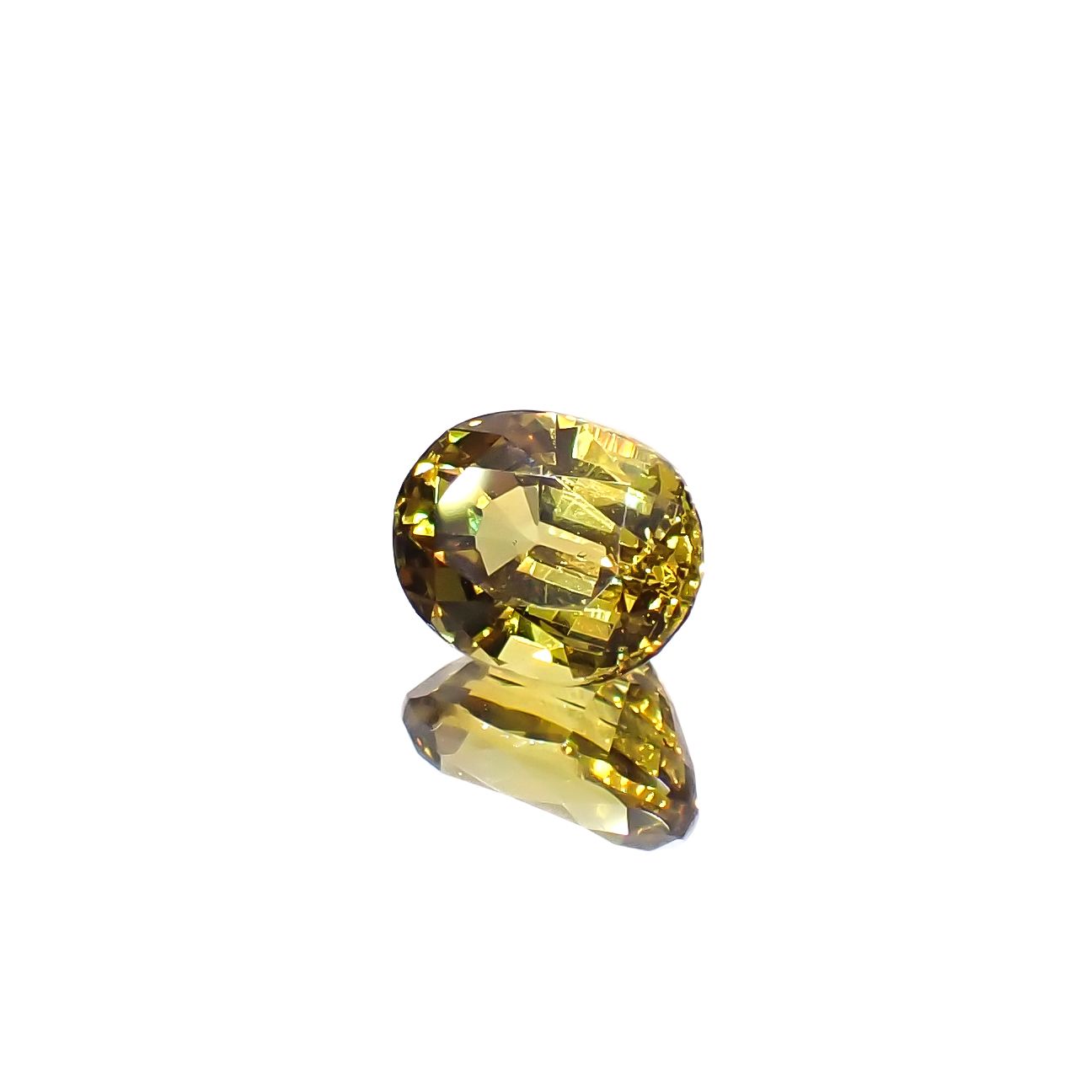 マリガーネット(宝石名グロッシュラー アンドラダイト・ガーネット)マリ共和国産 1.43ct 識別済[231224577]7.2x5.5mm前後