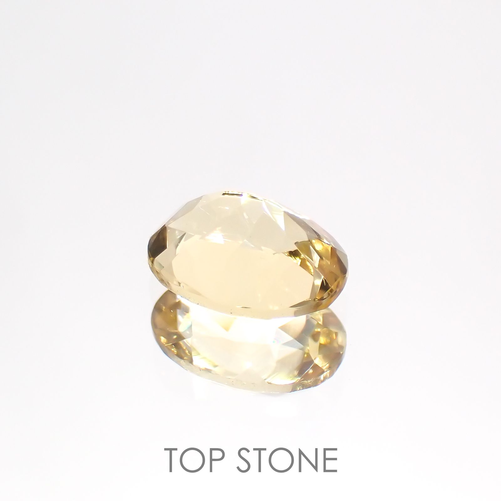 イエローベリル(宝石名イエロー・ベリル)ブラジル産 1.15ct 識別済[211113654]8x6.1mm前後