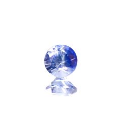 アイスブルーサファイア スリランカ産 0.26ct[240828659]3.7x3.7mm前後