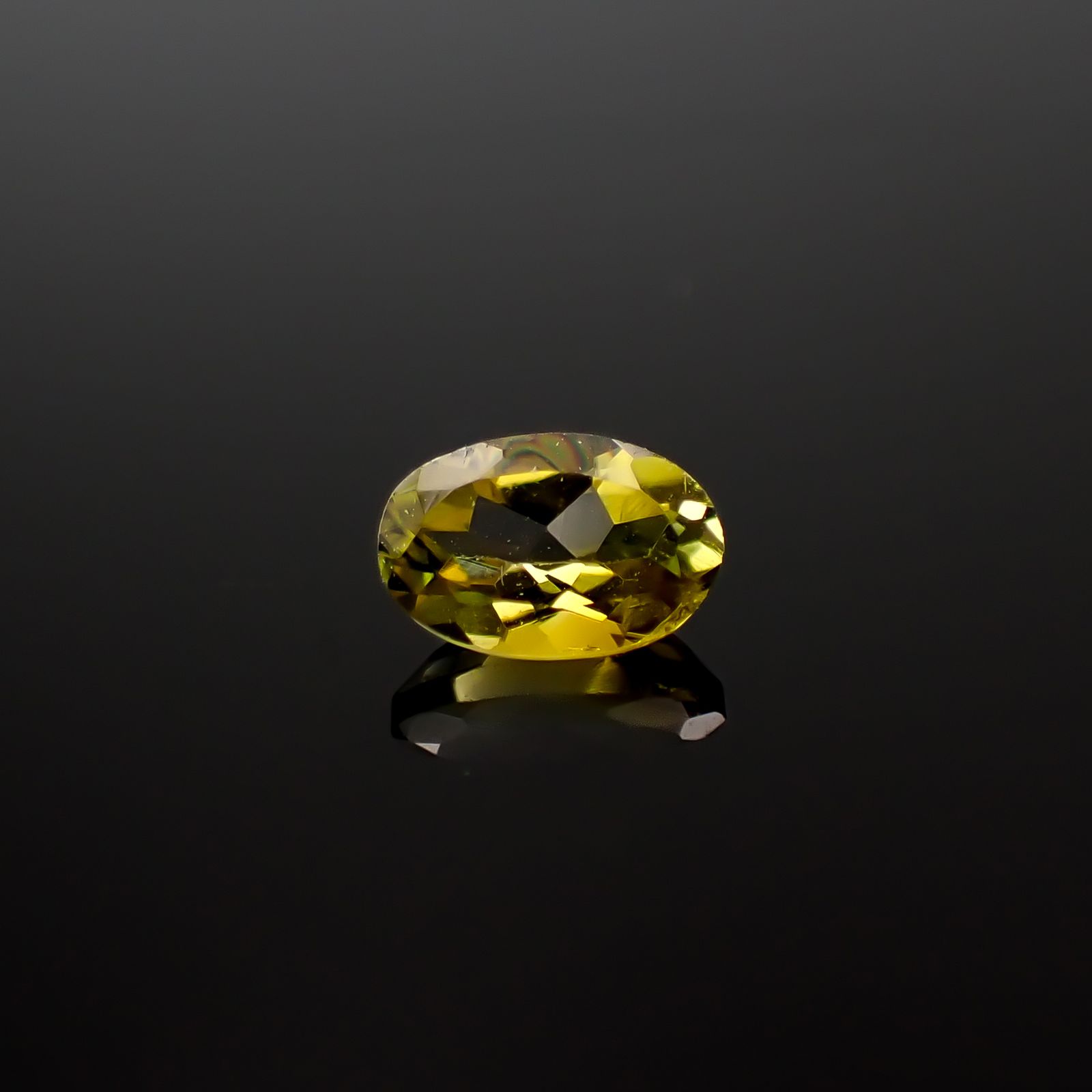 イエロートルマリン ブラジル産 0.50ct[240929022]6.2x4mm前後