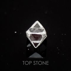 ソーヤブルダイヤモンド 原石 ロシア産 ルース 0.076ct[210310105]2.9×2.4mm前後