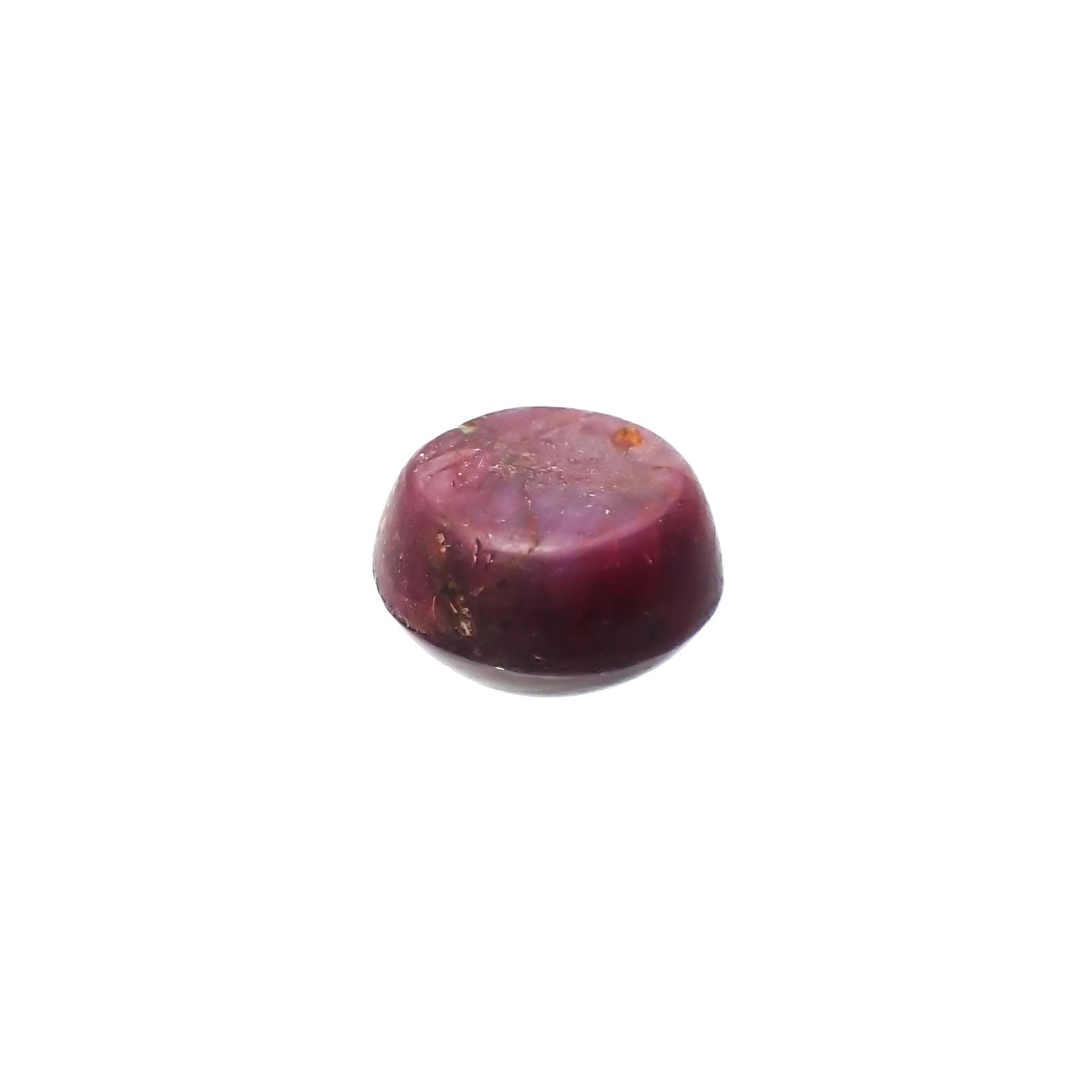 パープルスターサファイア(宝石名パープル・スター サファイア)インド産 3.74ct 識別済[231023892]8.1x8.1mm前後