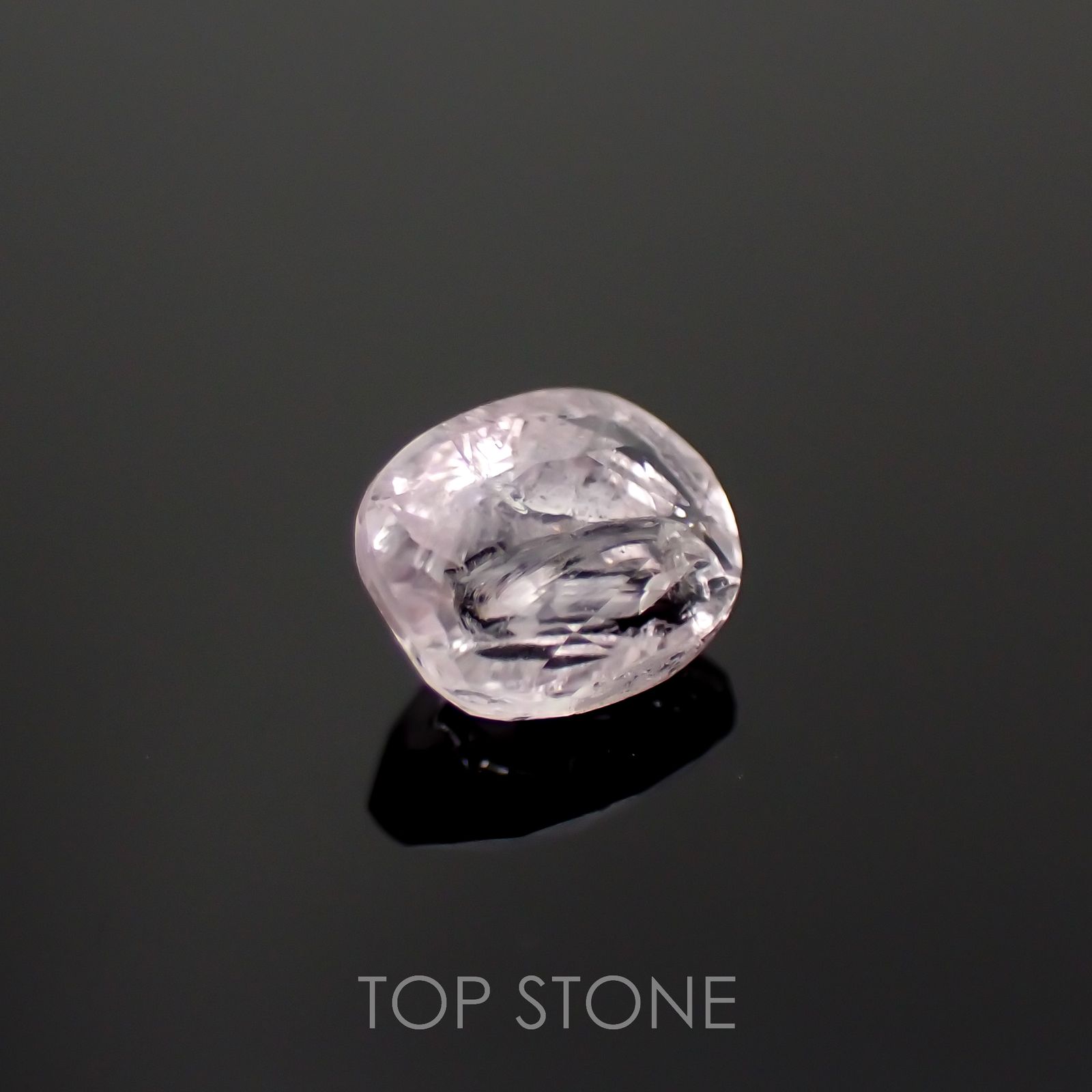 ポードレッタイト(宝石名ポードレッタイト)ビルマ産 0.435ct ソ付(彩珠)[221018919]5.3x4.4mm前後