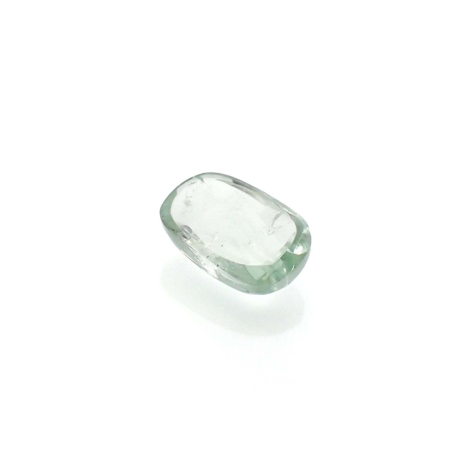 ◇ローズカット◇バナジウムコーネルピン(宝石名コーネルピン)タンザニア・タンガ州産 識別済 0.84ct / 6.9x4.3mm前後 [220115556]