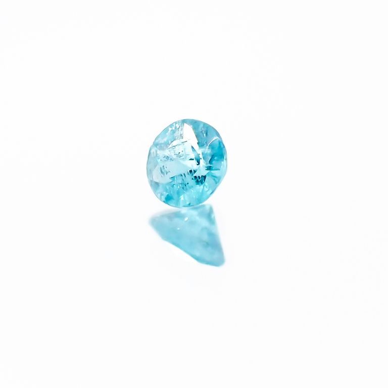 パライバトルマリン ブラジル産 ルース 0.05ct[20116975]2.3×2.3mm前後