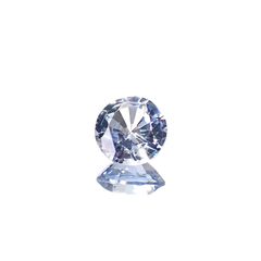 アイスブルーサファイア スリランカ産 0.76ct [250129730]5.4x5.4mm前後
