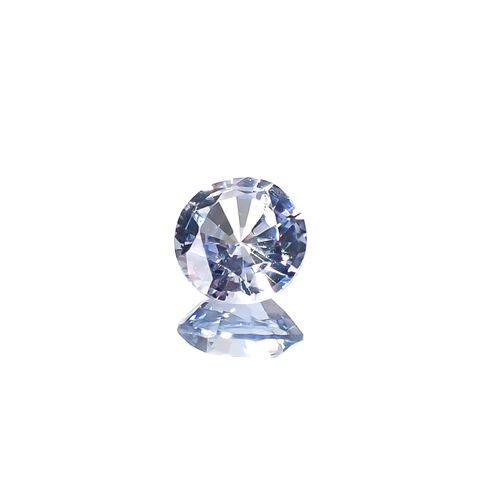 アイスブルーサファイア スリランカ産 0.76ct [250129730]5.4x5.4mm前後