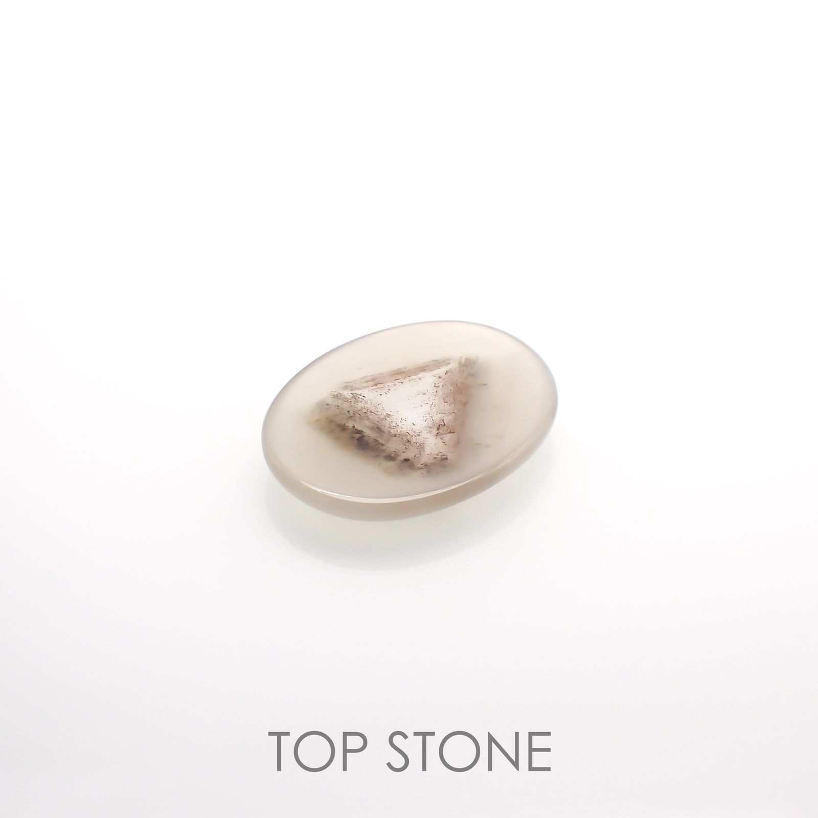 トラピッチェクォーツ 中国産 8.08ct[210812927]20.1×15.7mm前後