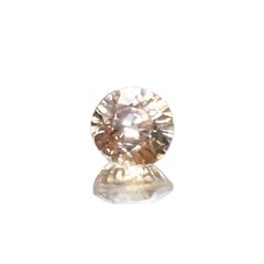 イエロージルコン(宝石名ジルコン)スリランカ/カンボジア産 1.94ct 識別済[220114829]6.7x6.6mm前後