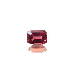 バーガンディーサファイア(宝石名サファイア)タンザニア産 0.29ct 識別済[240226293]4x2.8mm前後