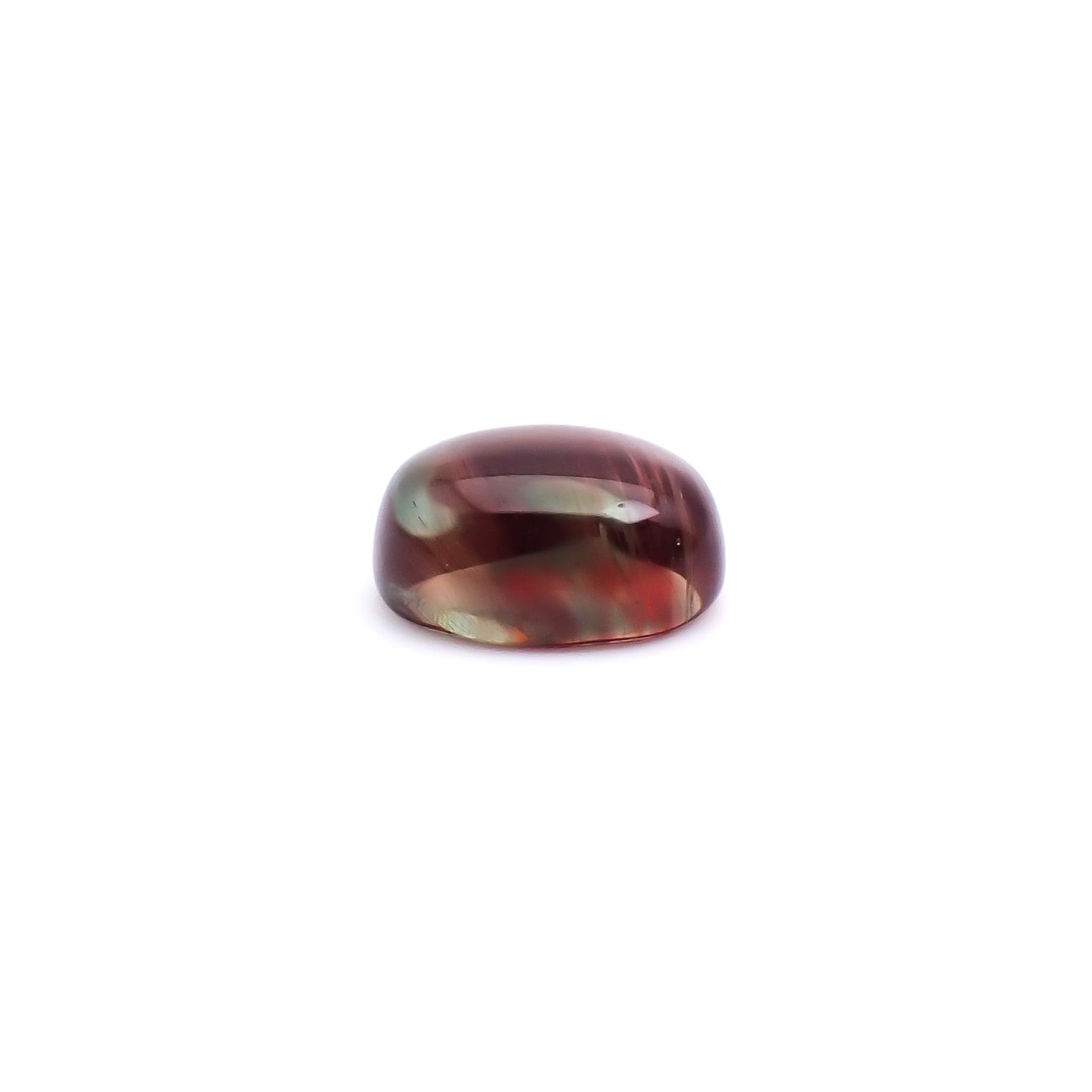 バイカラーアンデシン チベット産 3.24ct / 10.1x8.1mm前後 [260732570]