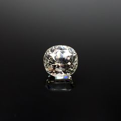 イエロースポジュミン(宝石名スポジュミン)アフガニスタン産 4.04ct 識別済[231225007]9.2x8.5mm前後