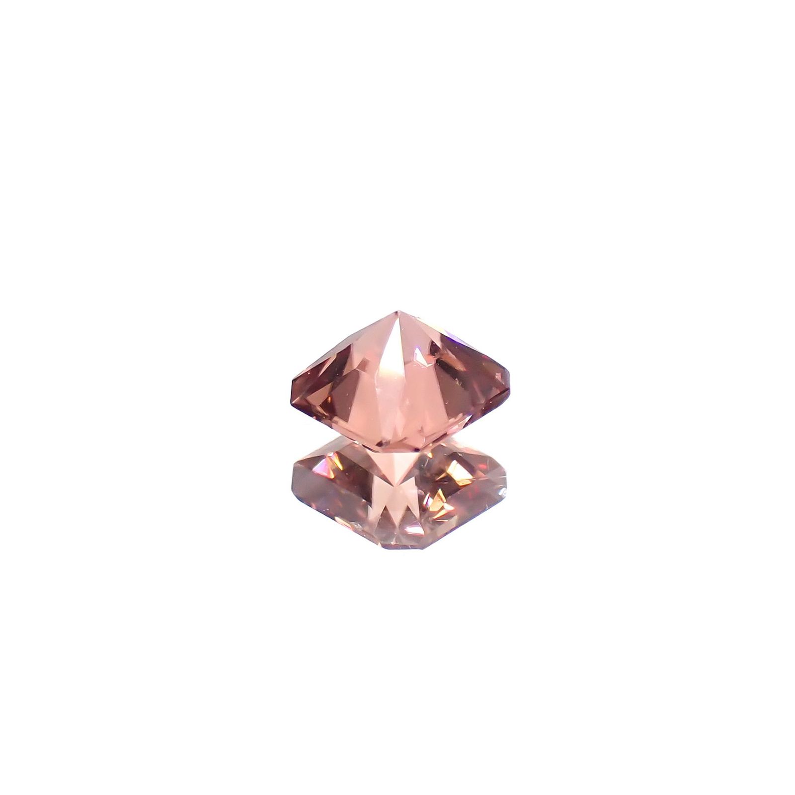 ピンクジルコン スリランカ/カンボジア産 0.43ct [240627918]3.8x3.8mm前後
