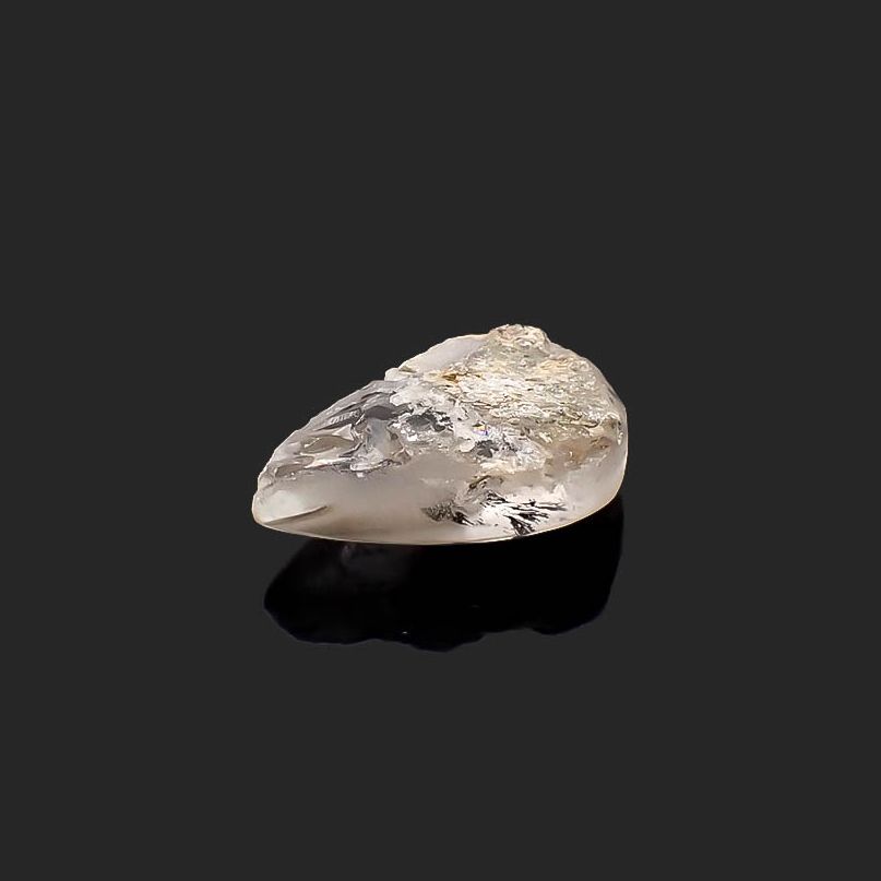 ホワイトガーデンクォーツ ブラジル産 38.05ct[230722631]30x17.7mm前後