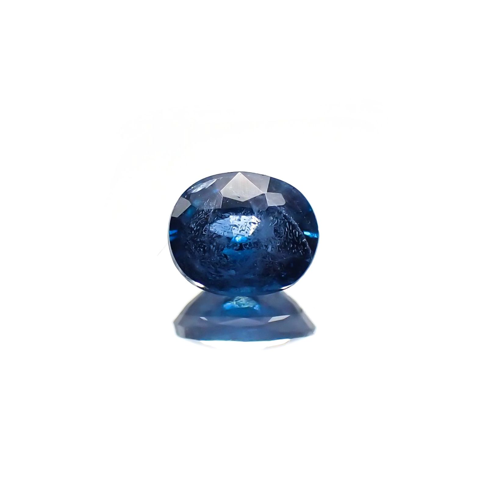 ガーナイト(宝石名含コバルト・ガーナイト) ナイジェリア産 識別済 0.22ct / 3.7x3mm前後 [260411556]