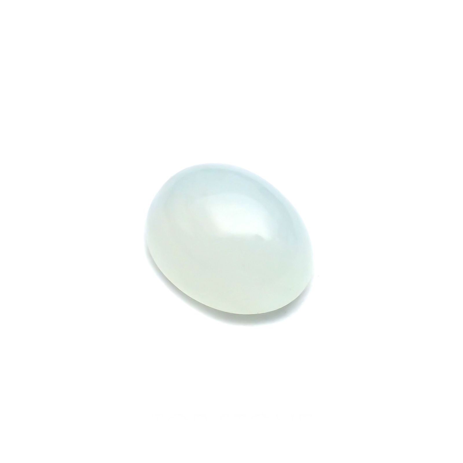 ブルーオパール(宝石名コモンオパール) ペルー産 識別済 1.51ct / 9x7.1mm前後 [21039192]