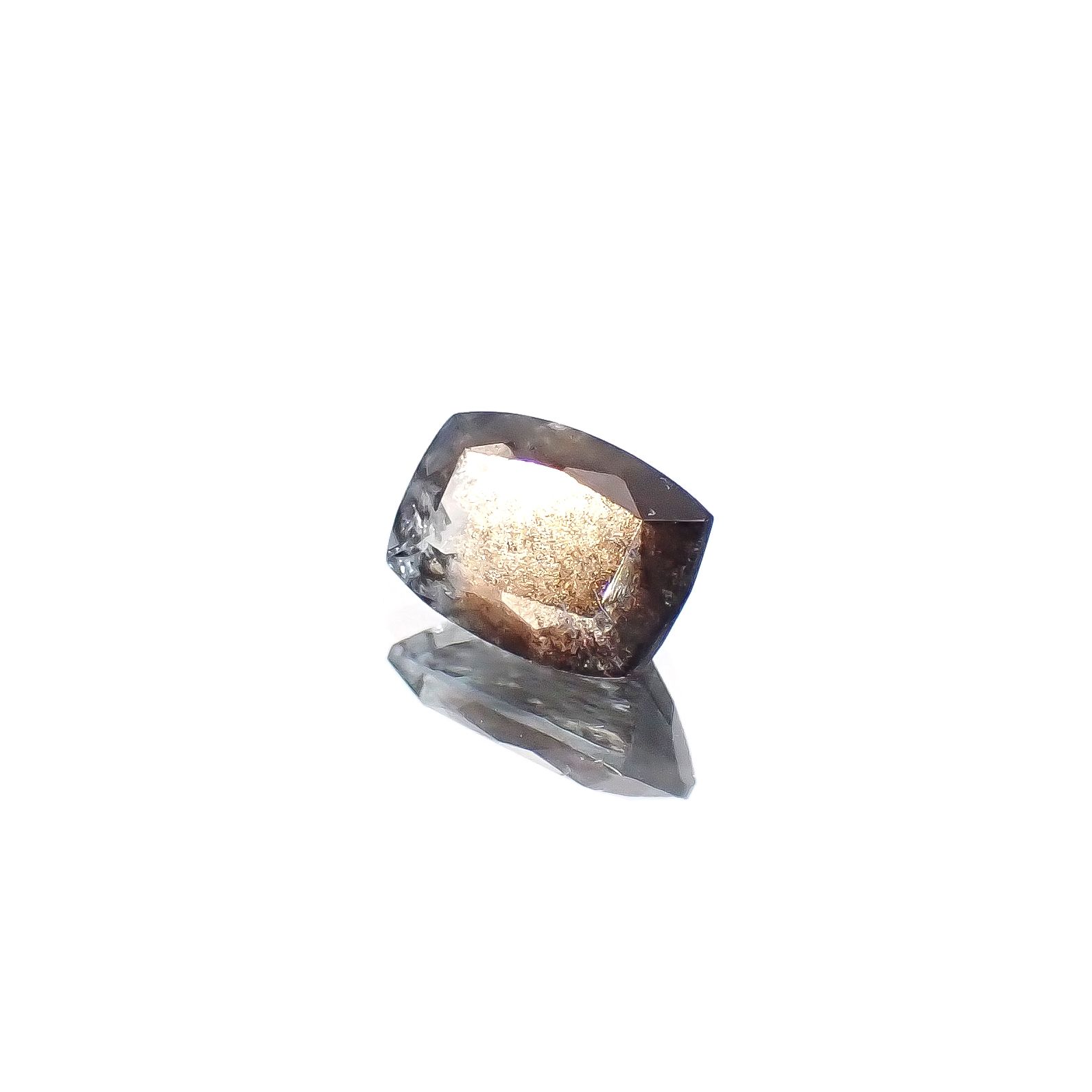 アベンチュリンアクアマリン ナイジェリア産 1.27ct[240226035]8.2x5.7mm前後