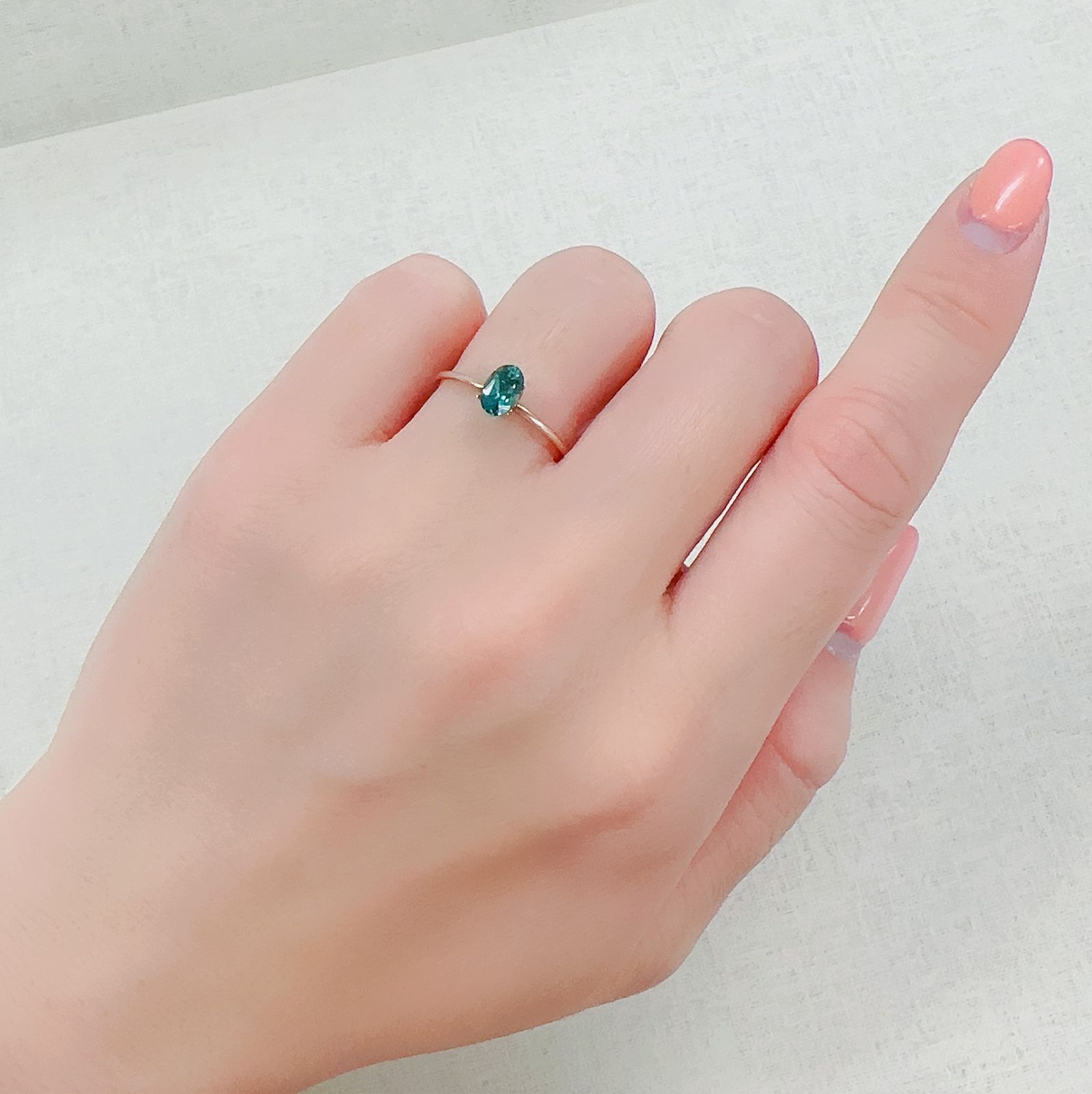 ノーブルモロキサイト マダガスカル産 0.56ct[230321362]6x3.9mm前後