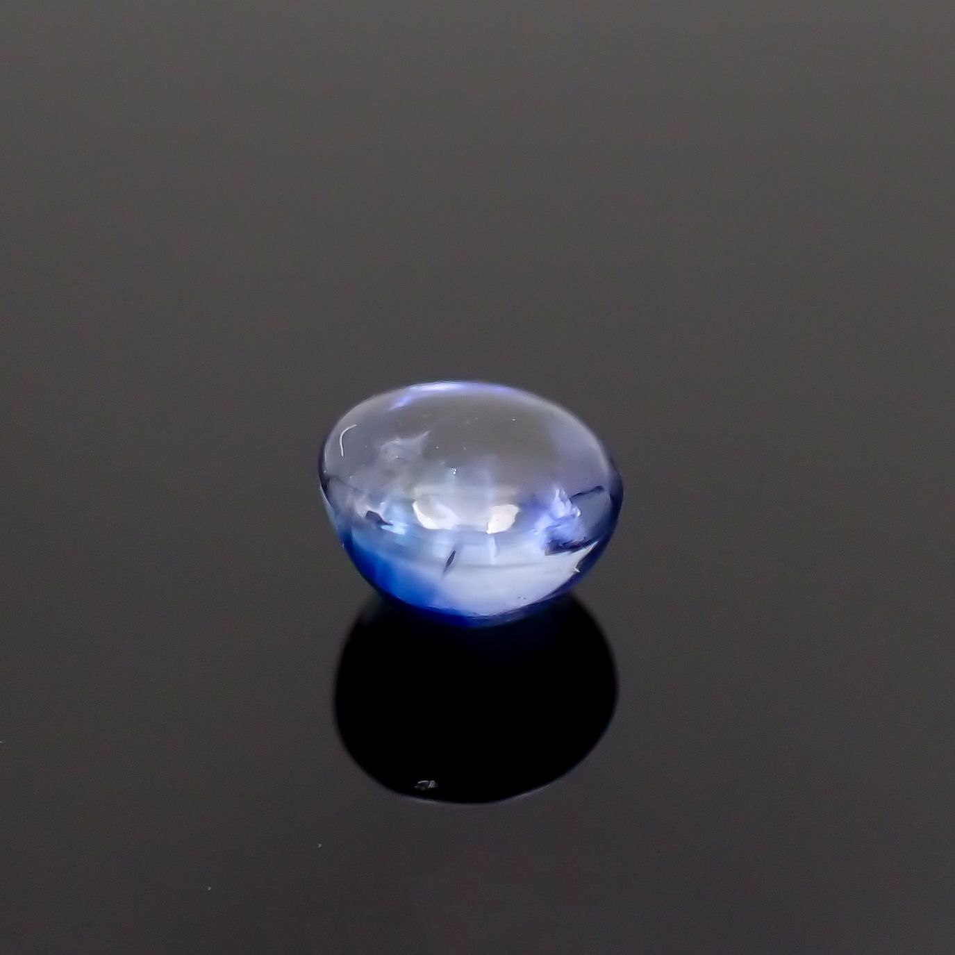 サファイア(宝石名ブルー・サファイア)スリランカ/マダガスカル産 0.86ct 識別済[220918148]5x4.9mm前後