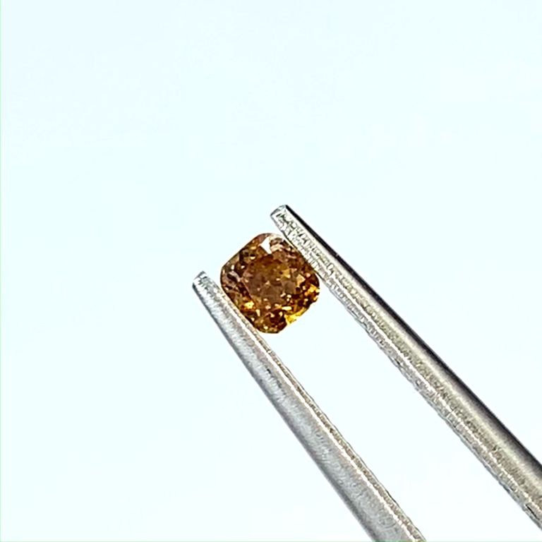 イエローダイヤモンド SI-2 | FANCY DEEP ORANGE YELLOW(宝石名