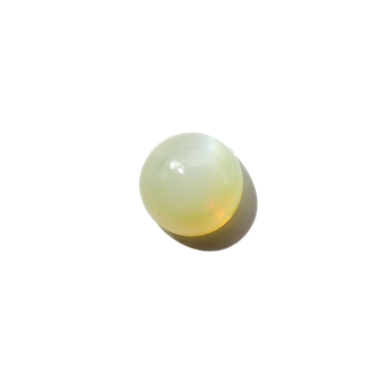 クリソベリルキャッツアイ スリランカ産 0.50ct[221018240]4.3x4.3mm前後
