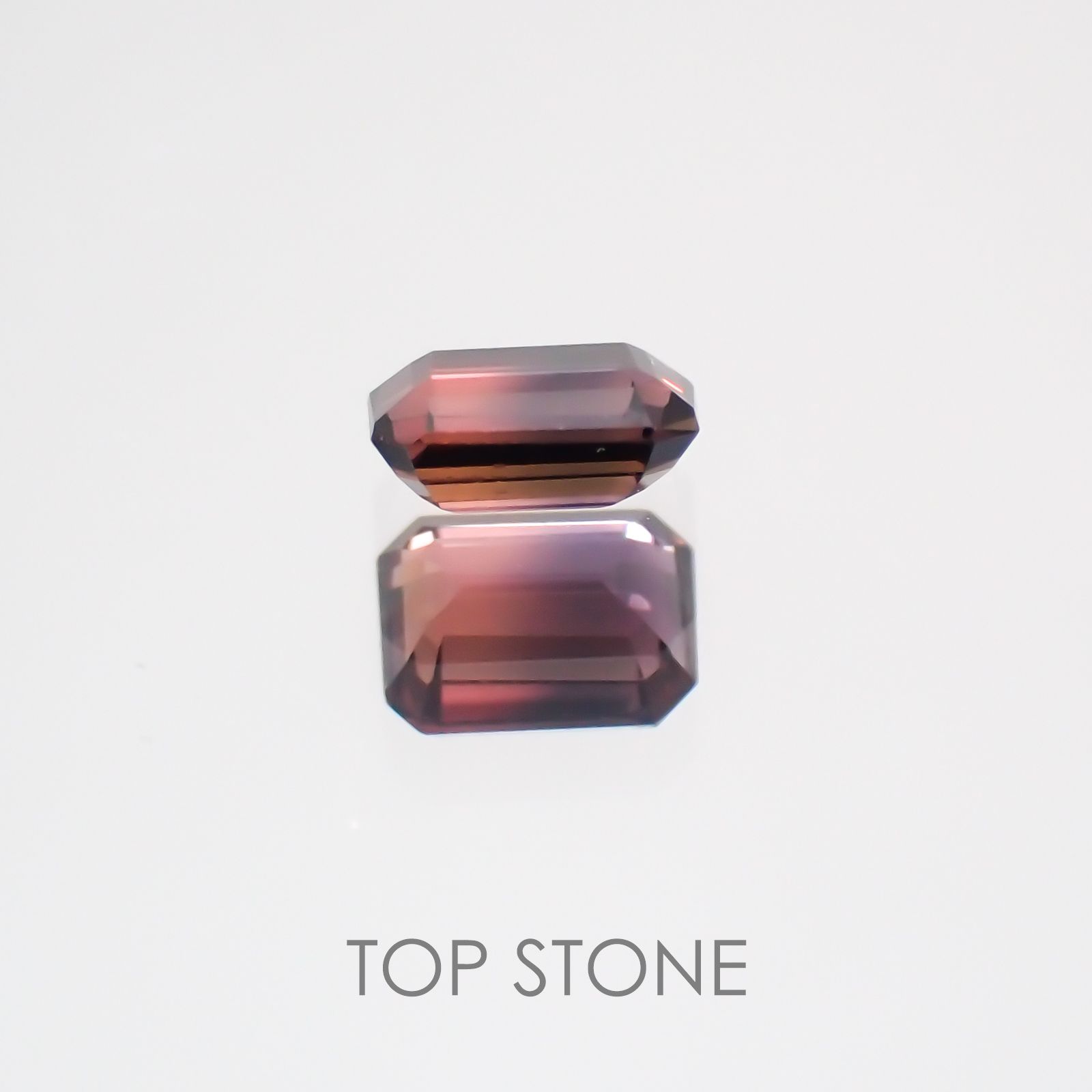 バイカラーサファイア(宝石名バイカラー・サファイア) タンザニア産 0.22ct 識別済[21069754]3.8×3mm前後