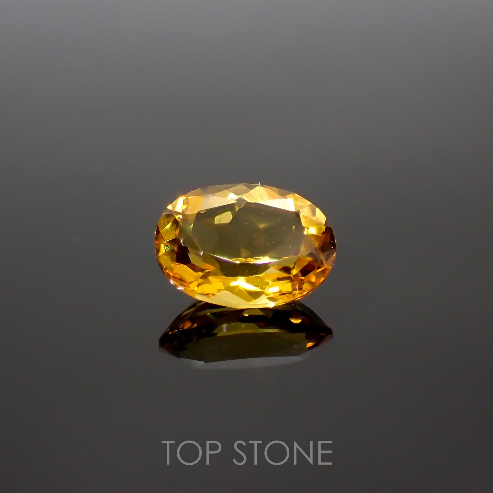 ゴールデンベリル(宝石名ゴールデン・ベリル)ブラジル産 1.15ct 識別済[220114229]8.1x6.2mm前後