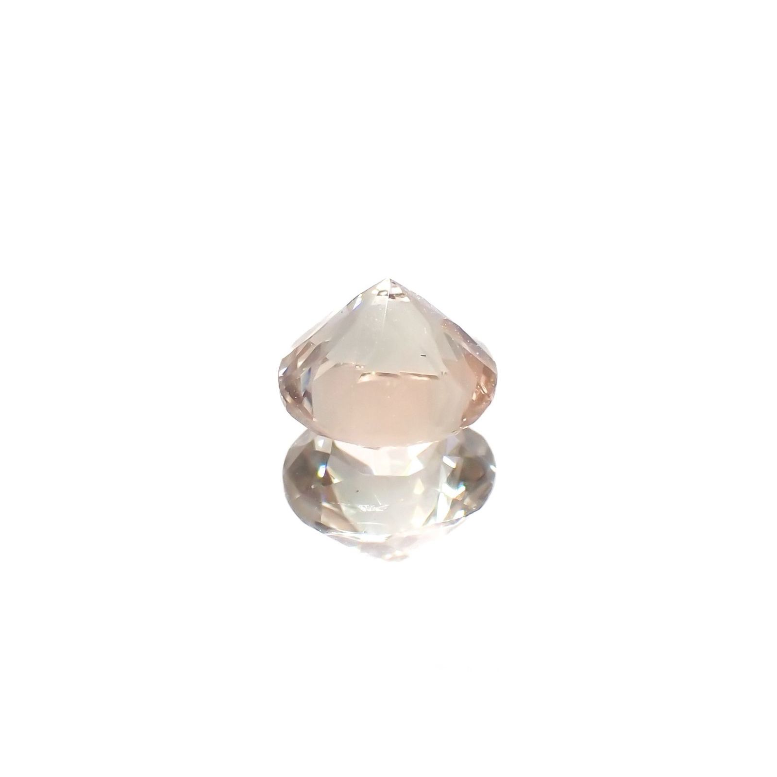 バイカラーオレゴンサンストーン アメリカ・オレゴン州産 0.81ct / 6.1x6mm前後 [230220679]